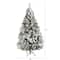 6ft. Pre-Lit White River Mountain Pine Artificial Christmas Tree, Clear LED Lights